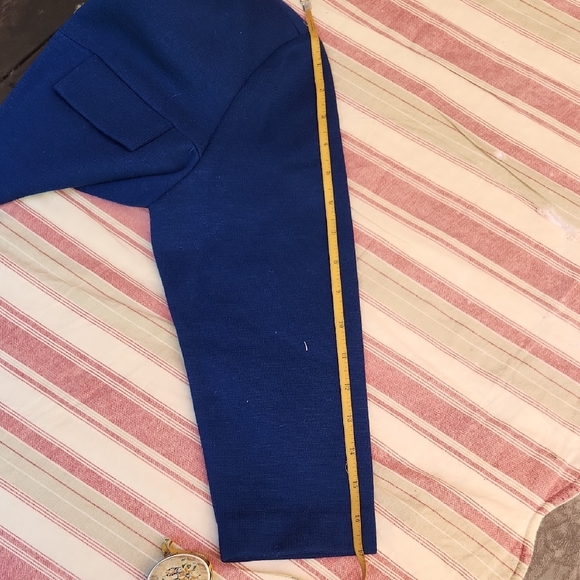 Vintage Women's Blue Blazer Knits By CAMELON - Picture 13 of 14